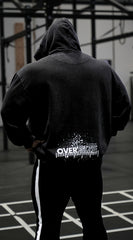 OVERSIZE Hoodie Washed Black