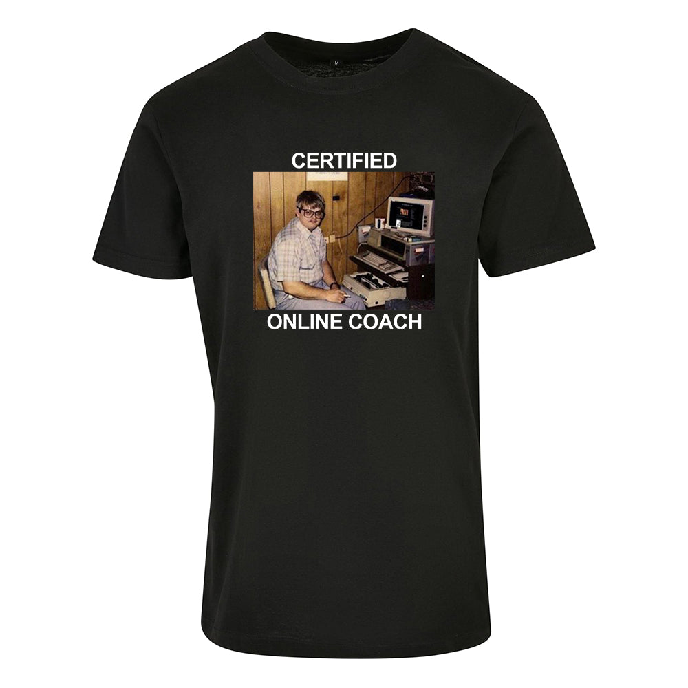 Certified Online Coach Shirt Schwarz