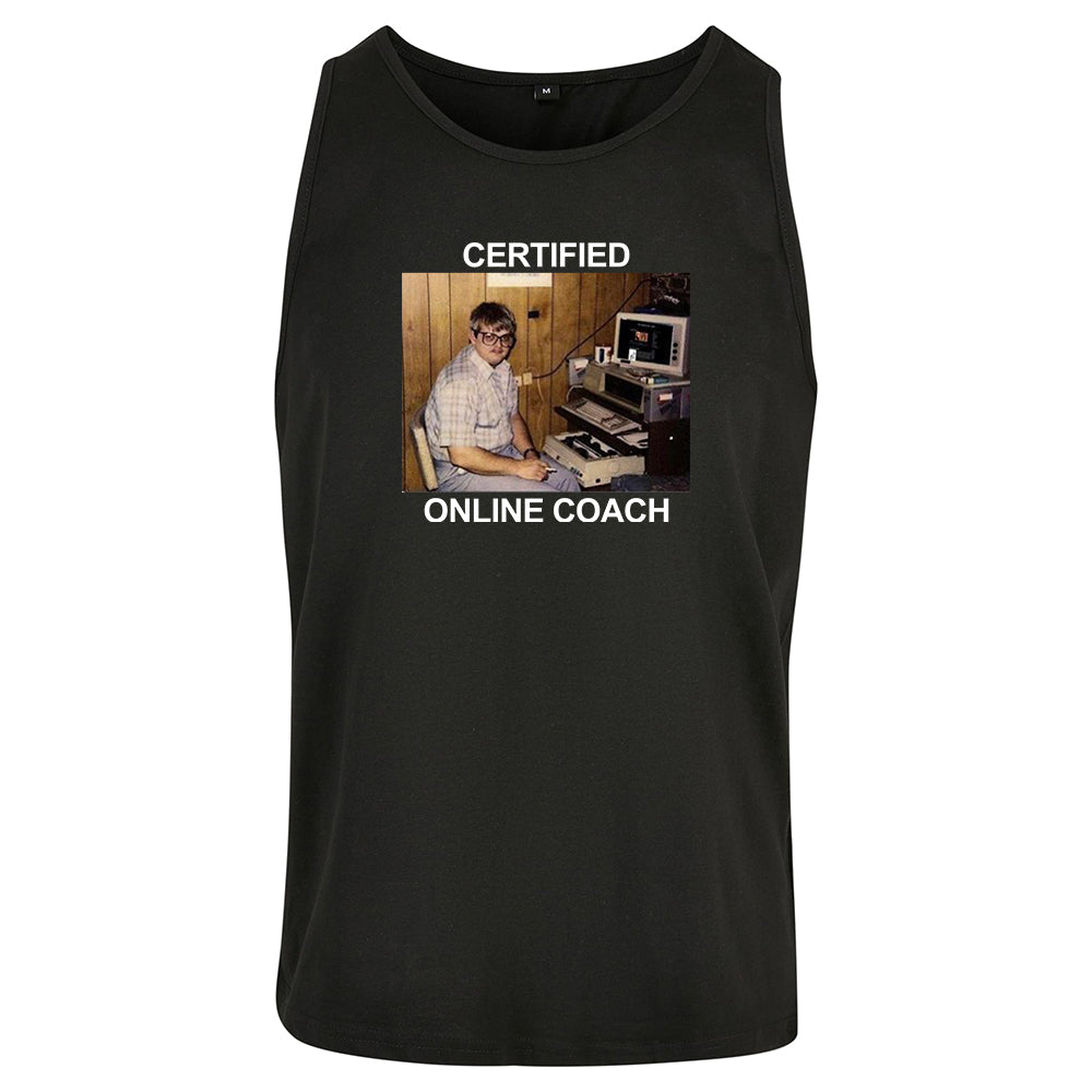 Certified Online Coach Tanktop Schwarz