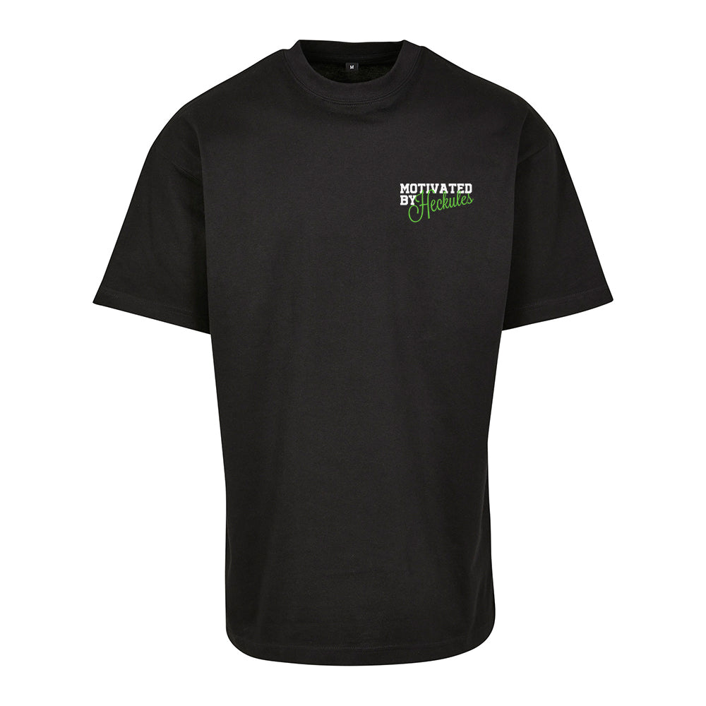 TeamHeckules Men Oversized Shirt Black