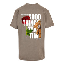 Lade das Bild in den Galerie-Viewer, DBF Trust The Process Washed Oversize Shirt Khaki
