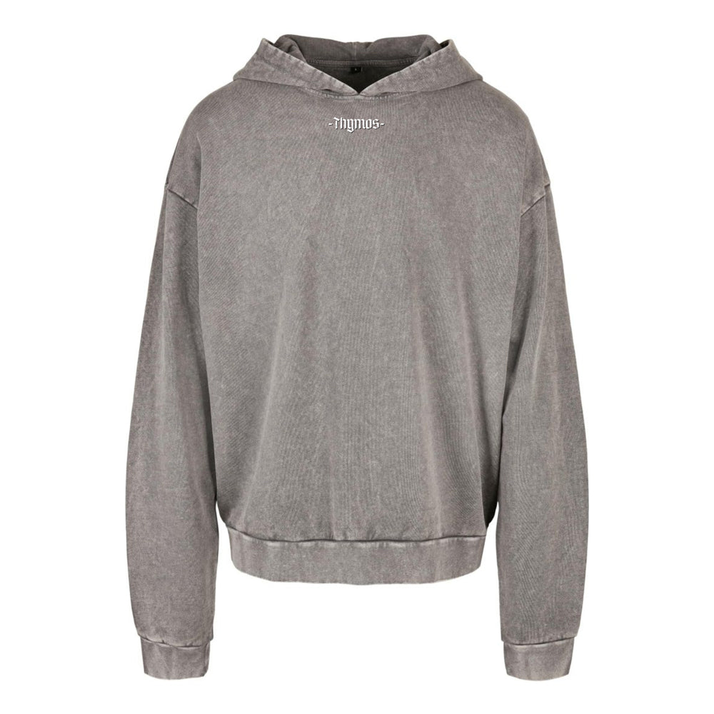 AVMC Acid Oversized Hoodie Asphalt