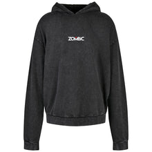 Lade das Bild in den Galerie-Viewer, Zombic Oversized Washed Hoodie Black
