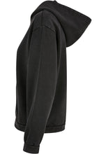 Lade das Bild in den Galerie-Viewer, Zombic Ladies Oversized Washed Hoodie Black
