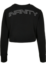 Lade das Bild in den Galerie-Viewer, I Am Infinity Ladies Cropped Crewneck
