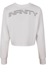 Lade das Bild in den Galerie-Viewer, I Am Infinity Ladies Cropped Crewneck
