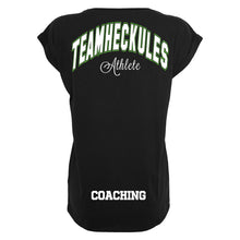 Lade das Bild in den Galerie-Viewer, TeamHeckules Coaching Shirt Black (Damen)
