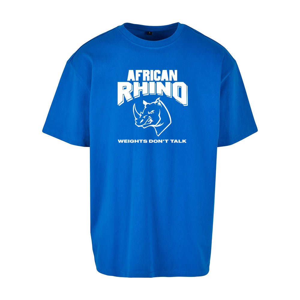 Schwarzwaldjohn Rhino Oversized Shirt Blau
