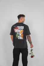 Lade das Bild in den Galerie-Viewer, DBF Trust The Process Washed Oversize Shirt Black
