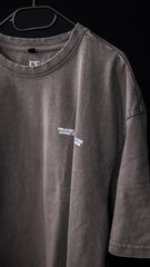 DBF Signature Washed Oversized Shirt Asphalt