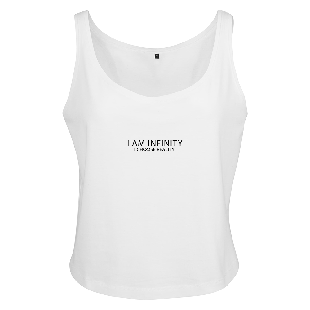 I Am Infinity Ladies Oversized Tanktop