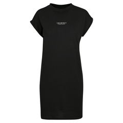 I Am Infinity Ladies Extended Shoulder Dress
