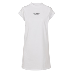I Am Infinity Ladies Extended Shoulder Dress