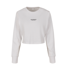 Lade das Bild in den Galerie-Viewer, I Am Infinity Ladies Cropped Crewneck
