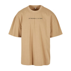 Strong Living Heavy Oversized Shirt Beige