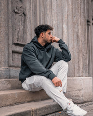 DBF Heavy Oversized Hoodie Darkgrey