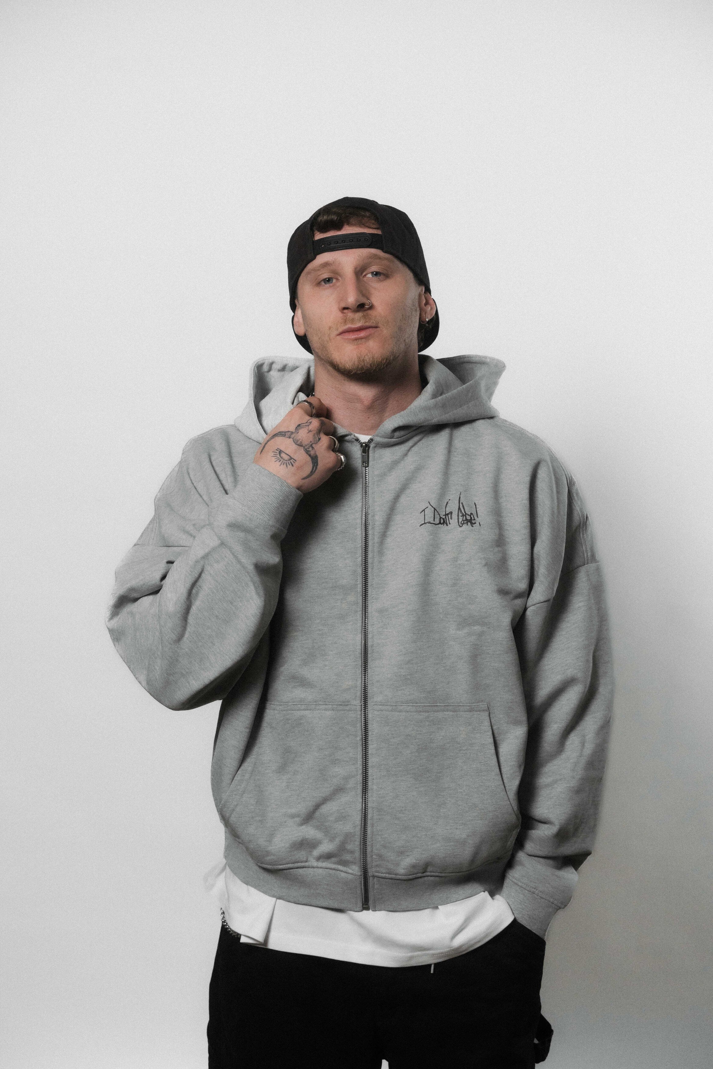 NLY IDC 90s Vintage Zipper Grey