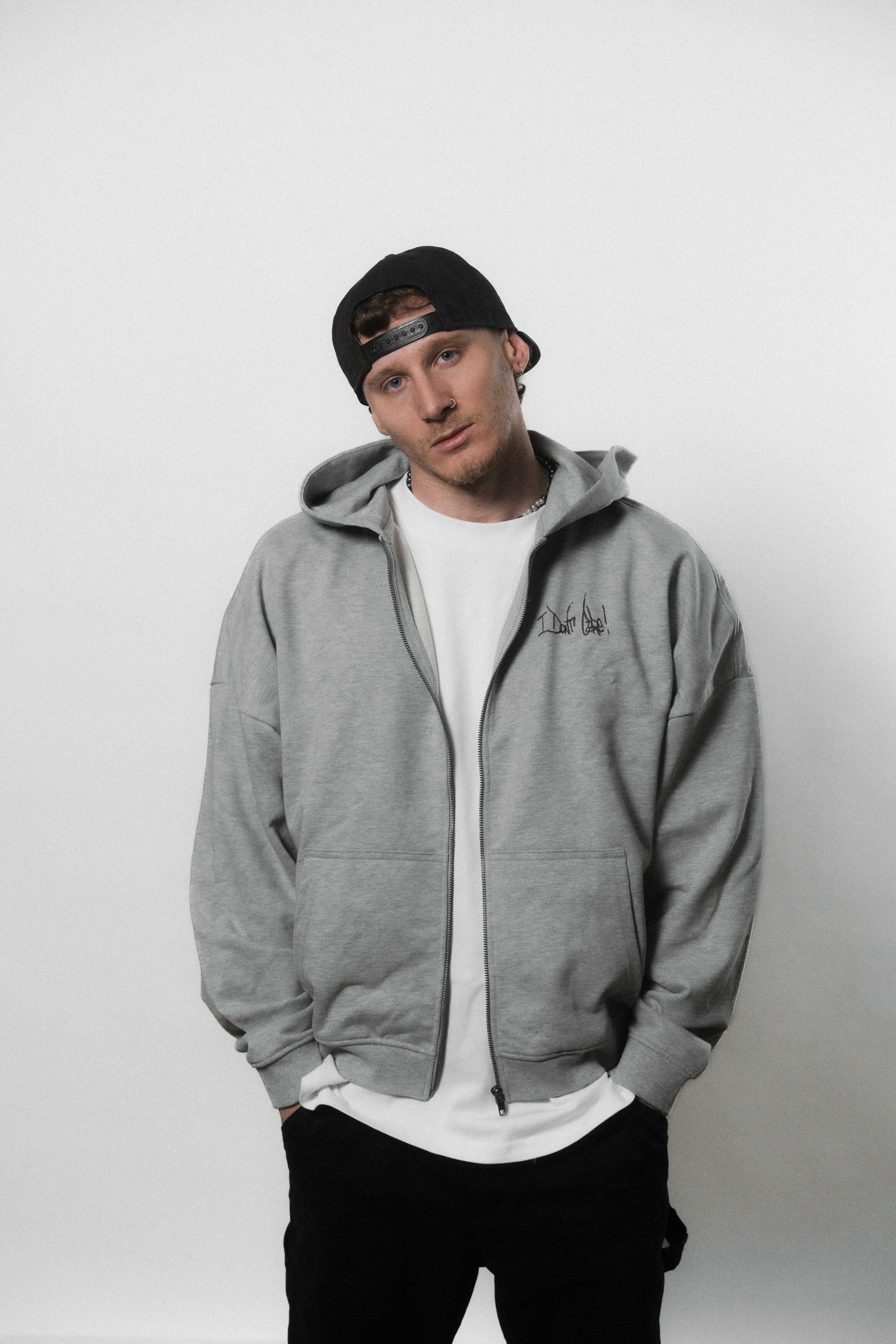 NLY IDC 90s Vintage Zipper Grey