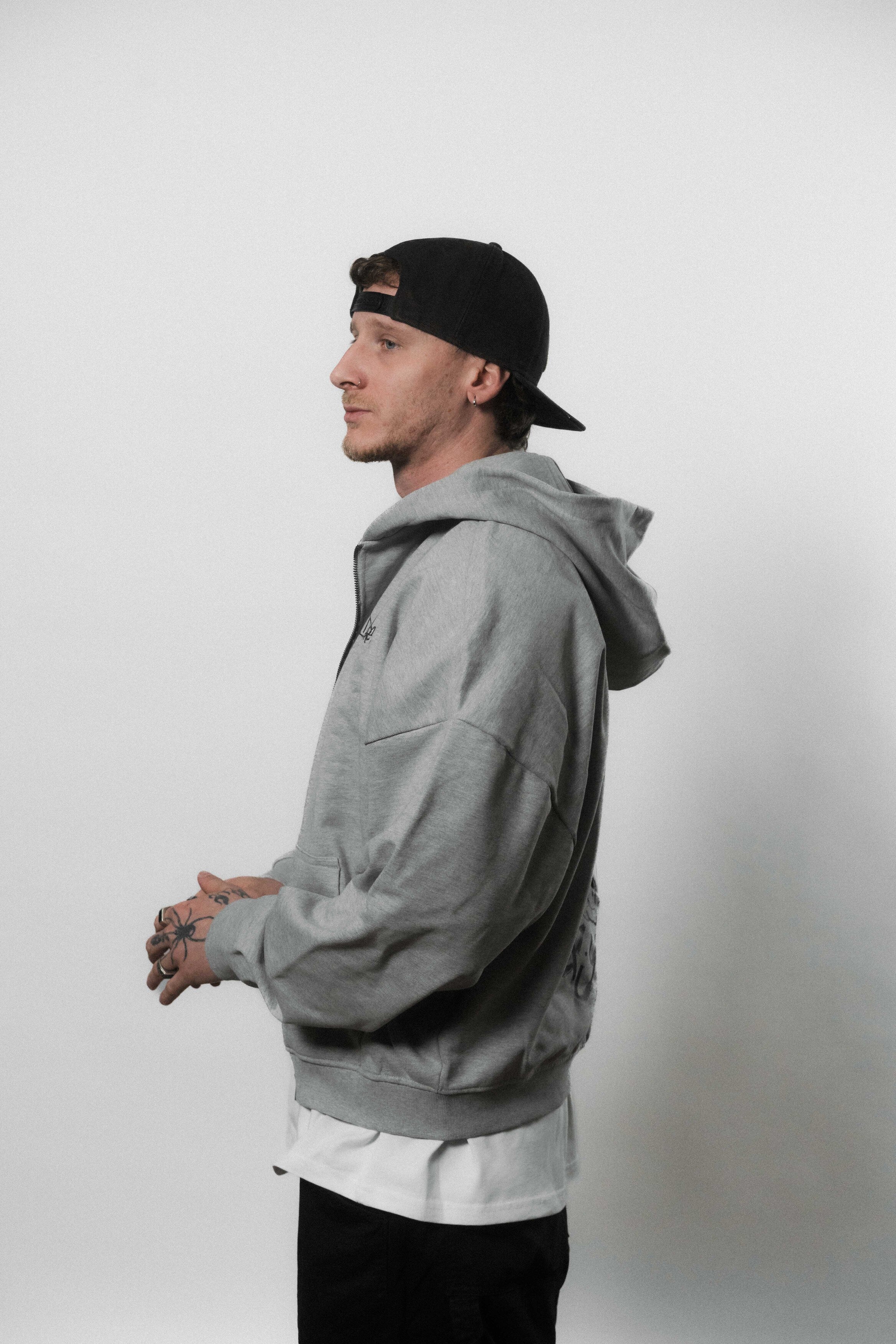 NLY IDC 90s Vintage Zipper Grey