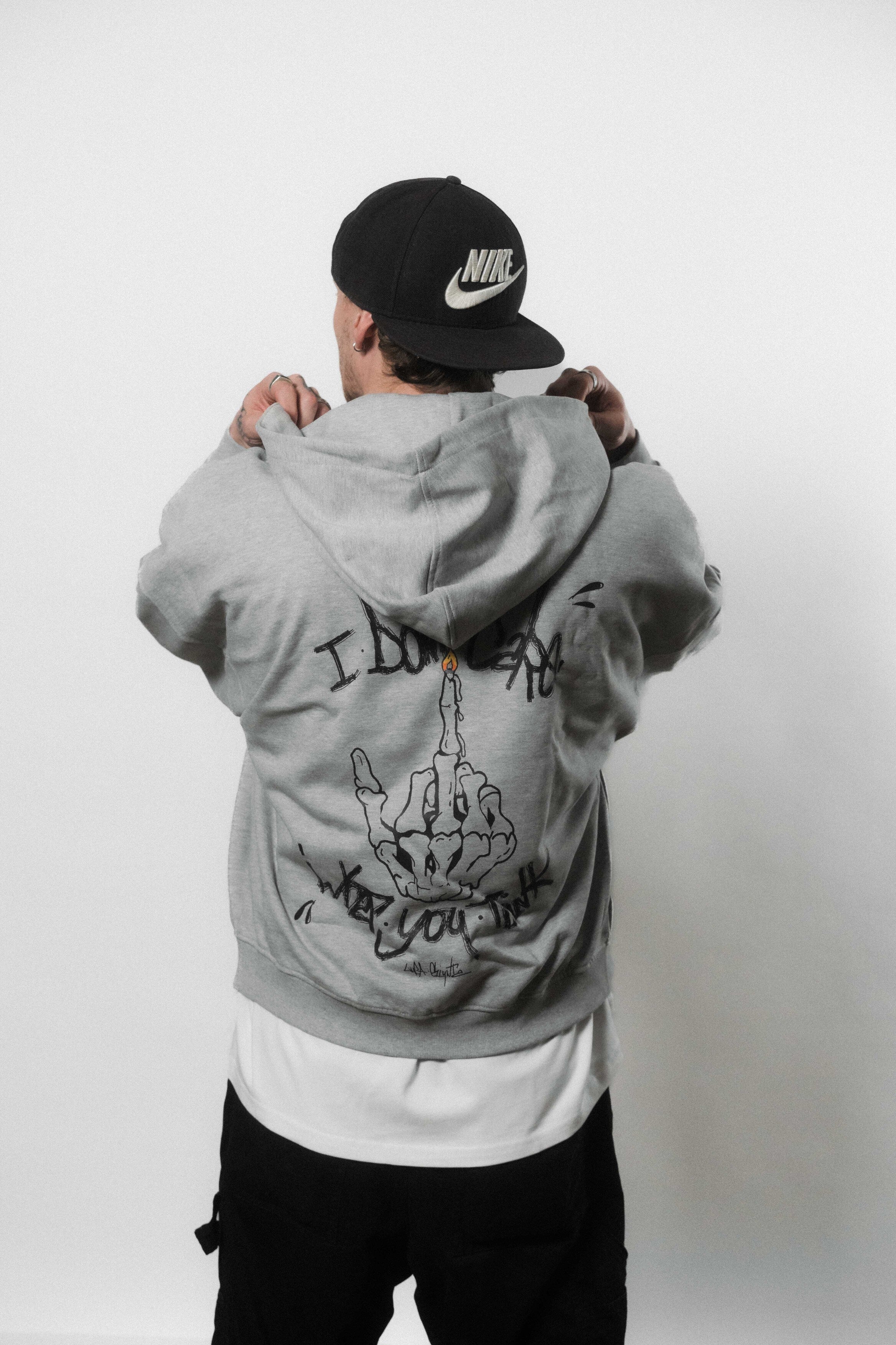 NLY IDC 90s Vintage Zipper Grey
