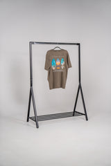 DBF Freedom Washed Oversize Shirt Khaki
