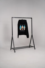 DBF Freedom Heavy Oversize Hoodie Black