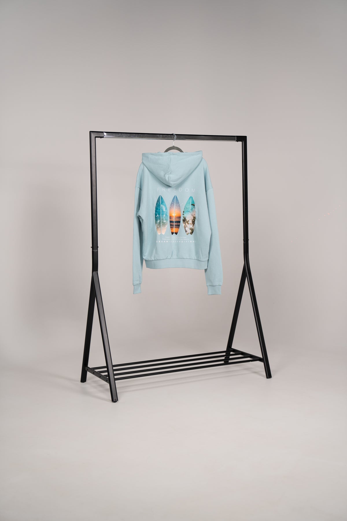 DBF Freedom Heavy Oversize Hoodie Blue