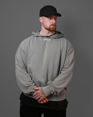 AVMC Acid Oversized Hoodie Asphalt