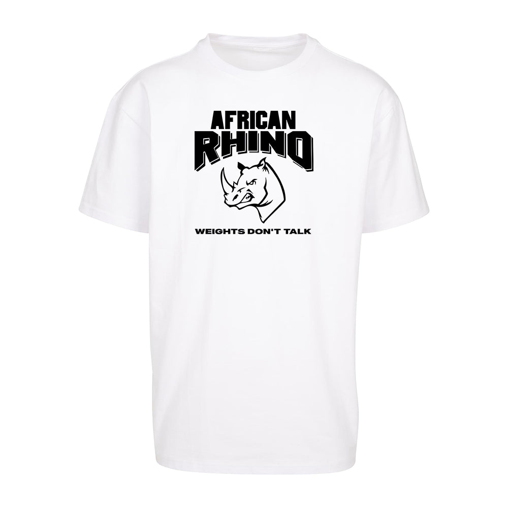 Schwarzwaldjohn Rhino Oversized Shirt Weiß