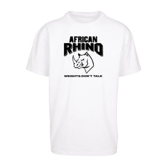 Schwarzwaldjohn Rhino Oversized Shirt Weiß