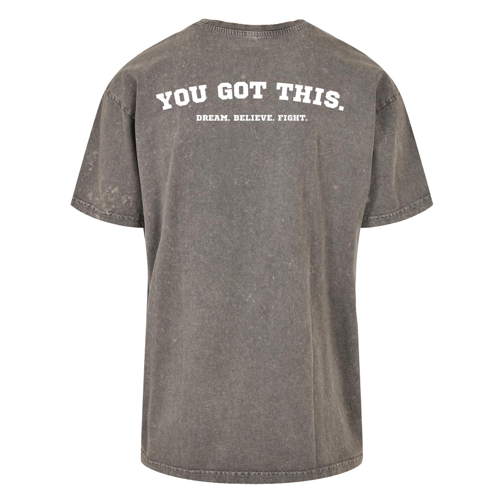 DBF You Got This Washed Shirt Asphalt