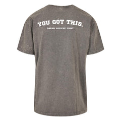 DBF You Got This Washed Shirt Asphalt