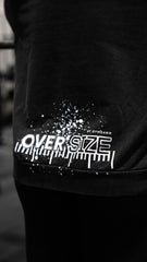 OVERSIZE Hoodie Washed Black