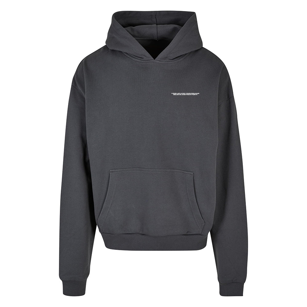 DBF Heavy Oversized Hoodie Darkgrey