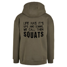 Lade das Bild in den Galerie-Viewer, MERCH Bodybuilding Company Zip-Hoodie Olive EK
