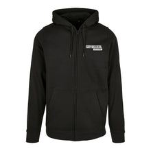 Lade das Bild in den Galerie-Viewer, MERCH Bodybuilding Company Zip-Hoodie Schwarz EK
