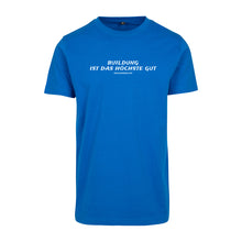 Lade das Bild in den Galerie-Viewer, Buildungselite Regular Logo Shirt Blue
