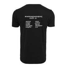 Lade das Bild in den Galerie-Viewer, Buildungselite Massenkonferenz Regular Shirt Black
