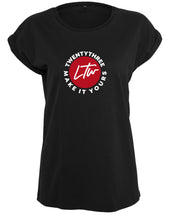 Lade das Bild in den Galerie-Viewer, LTW 23´MAKE IT YOURS EXTENDED SHOULDER T-SHIRT WOMEN
