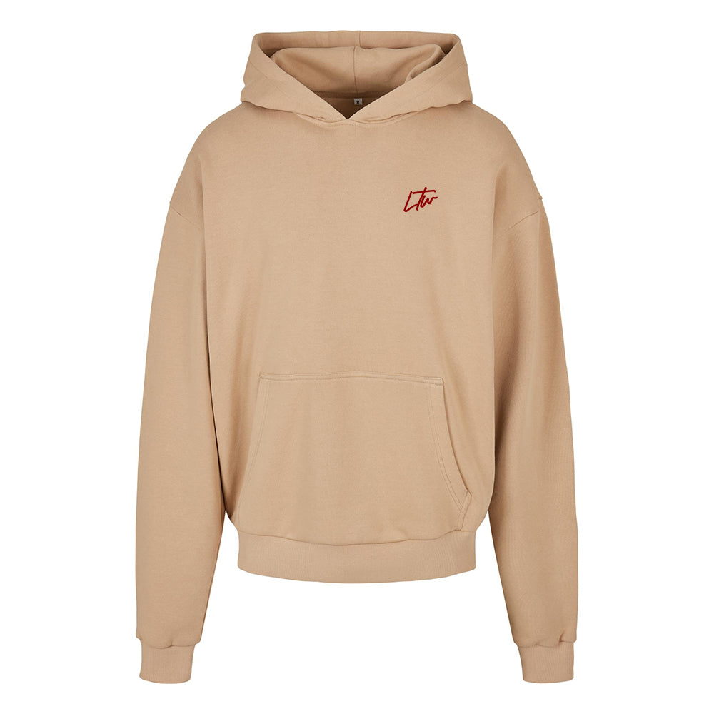 LTW Ultra Heavy Cotton Hoodie Beige