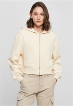 Lade das Bild in den Galerie-Viewer, ONLYBASICS Ladies Boxy Zip-Hoodie
