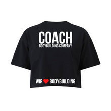 Lade das Bild in den Galerie-Viewer, Bodybuilding Company Frauen Cropped Organic Shirt EK
