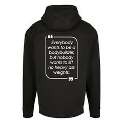 MERCH Bodybuilding Company Zip-Hoodie Schwarz EK