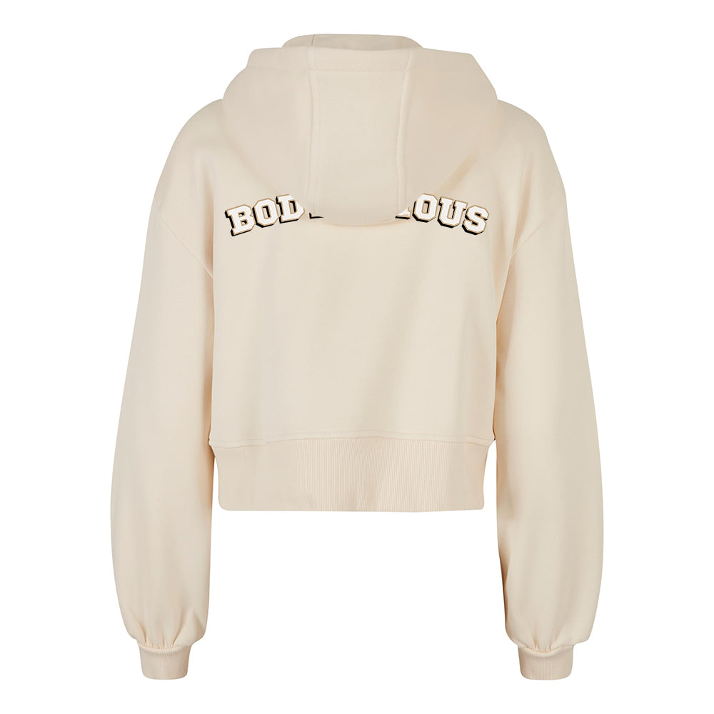 Bodylicious Cropped Zip-Hoodie