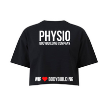 Lade das Bild in den Galerie-Viewer, Bodybuilding Company Frauen Cropped Organic Shirt EK
