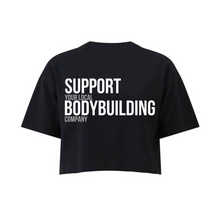 Lade das Bild in den Galerie-Viewer, Bodybuilding Company Frauen Cropped Organic Shirt EK
