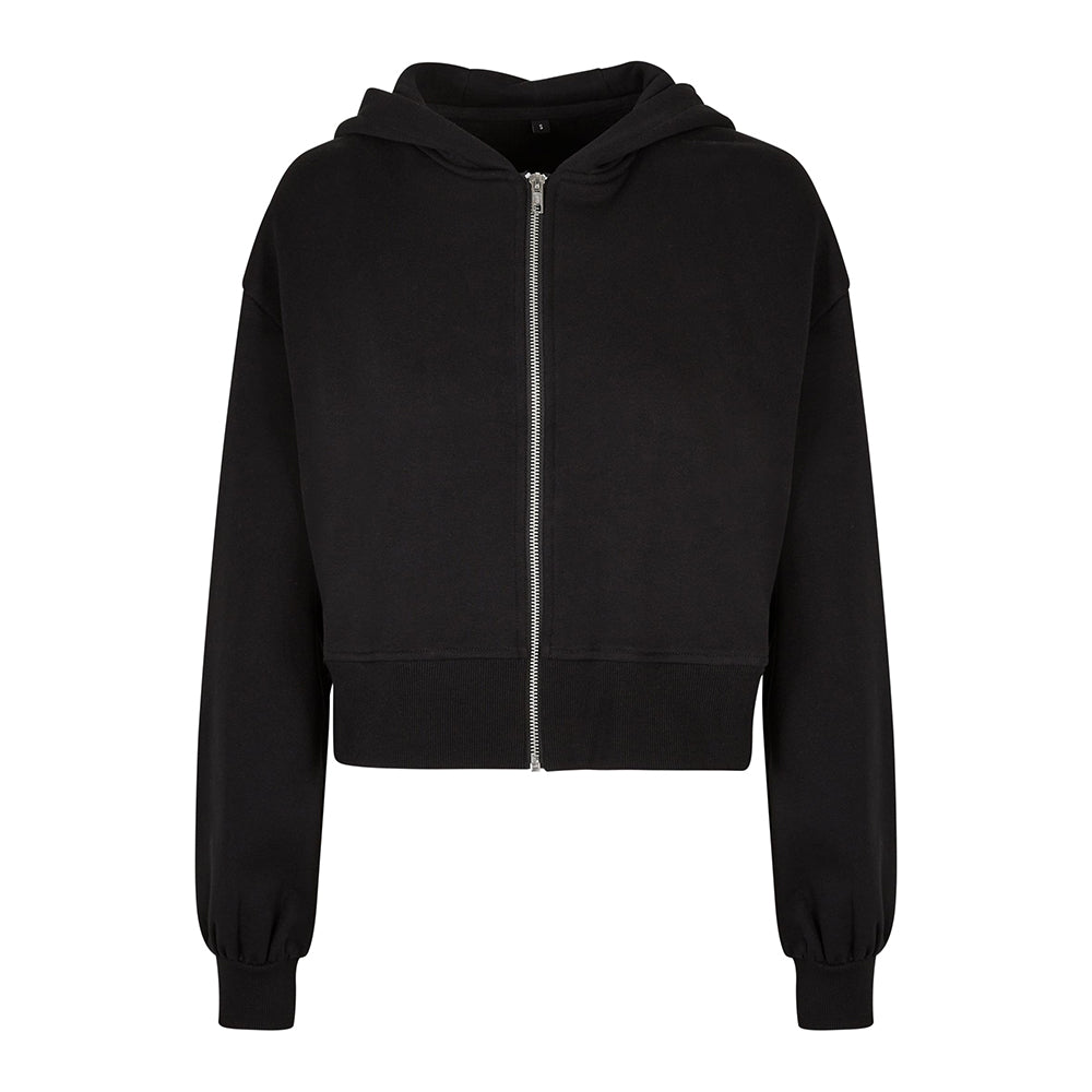 Bodylicious Cropped Zip-Hoodie
