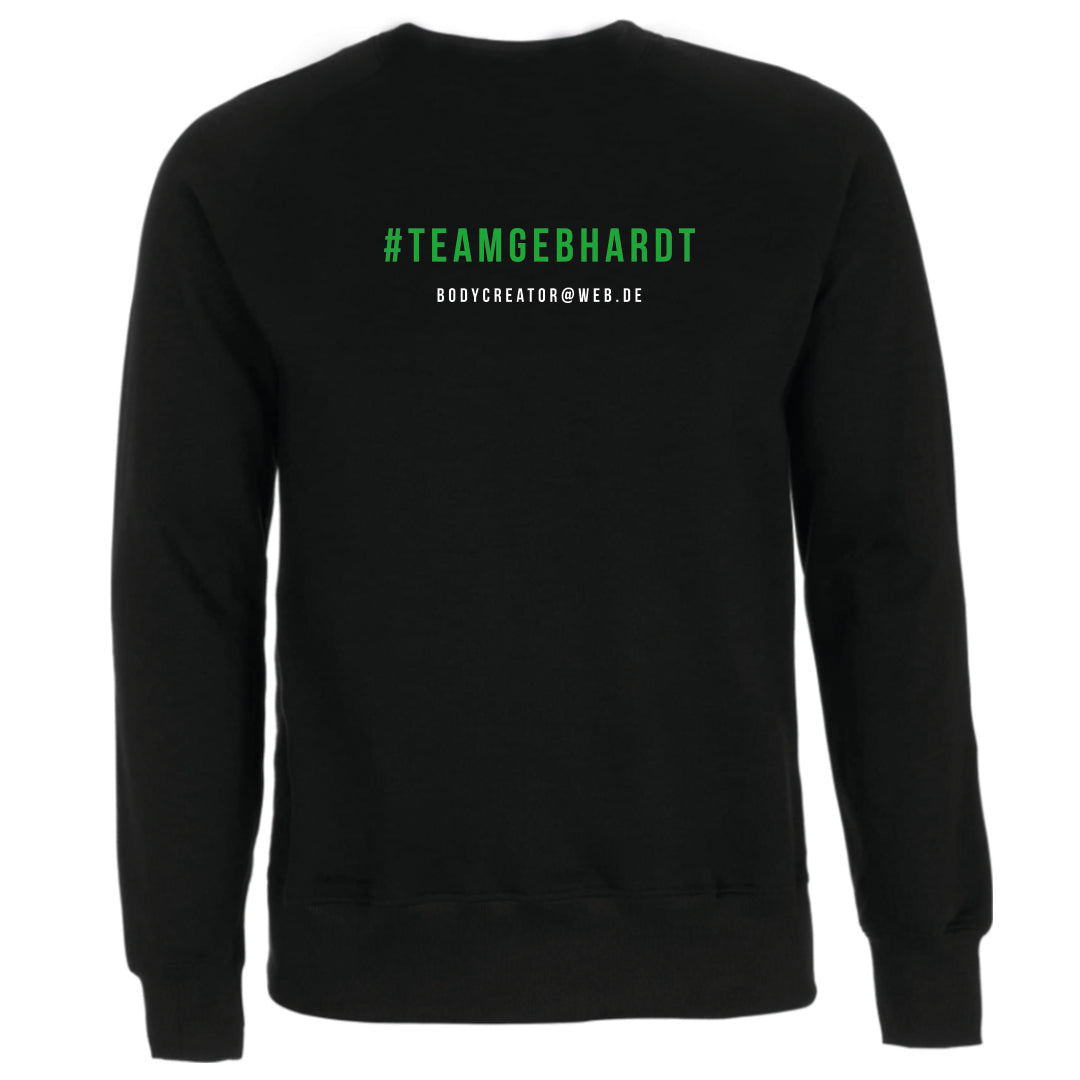 Bodycreator Organic Sweater Schwarz