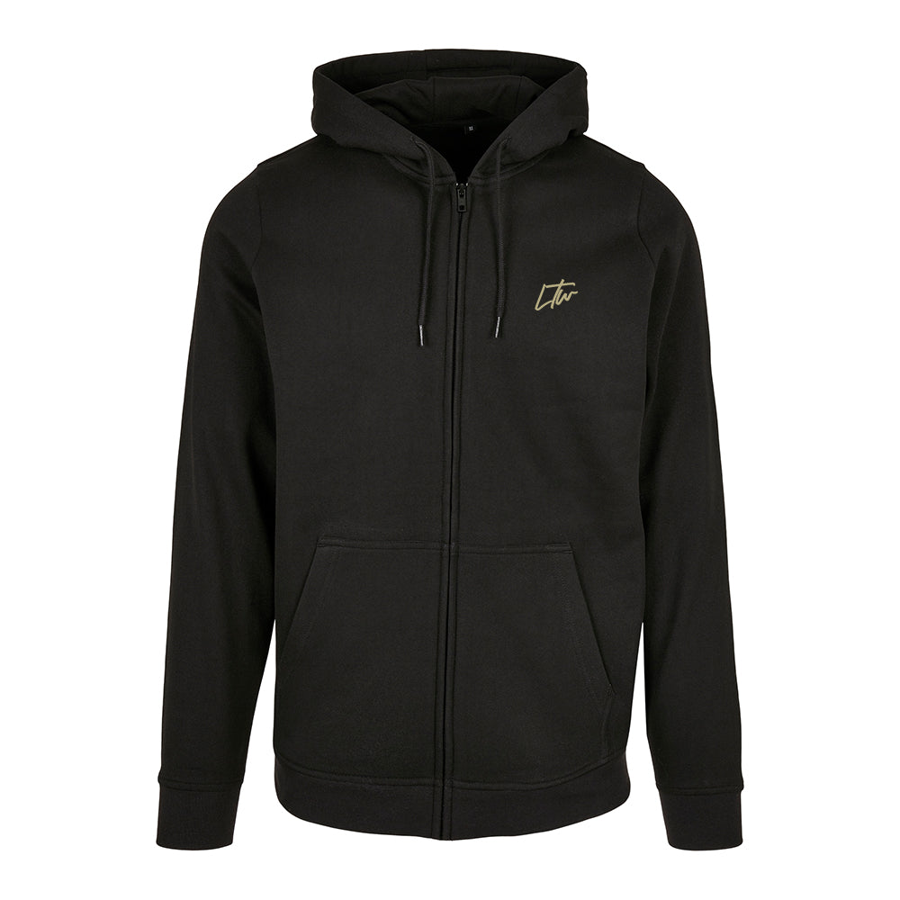LTW Heavy Zip-Hoodie Black