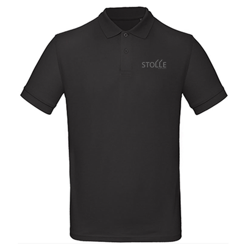Stolle Gruppe Organic Poloshirt Schwarz